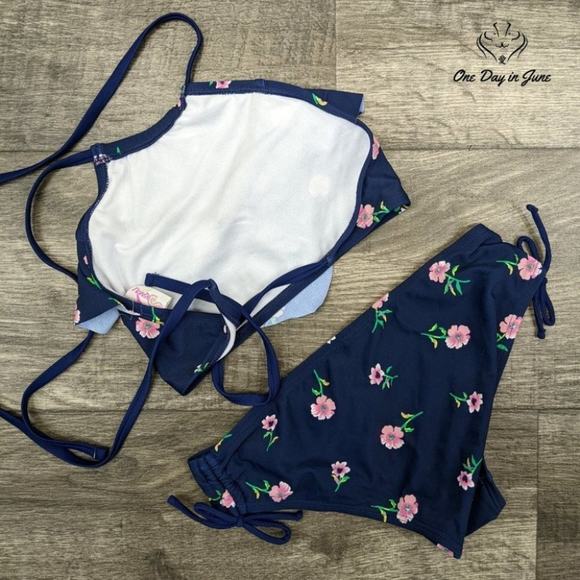 Kanu Surf Morgan Halter Bikini Swimsuit Size 12 - Picture 3 of 3